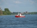 Motor Segelboot mit Motorschaden trieb gegen Alte Liebe bei Koeln Rodenkirchen P101